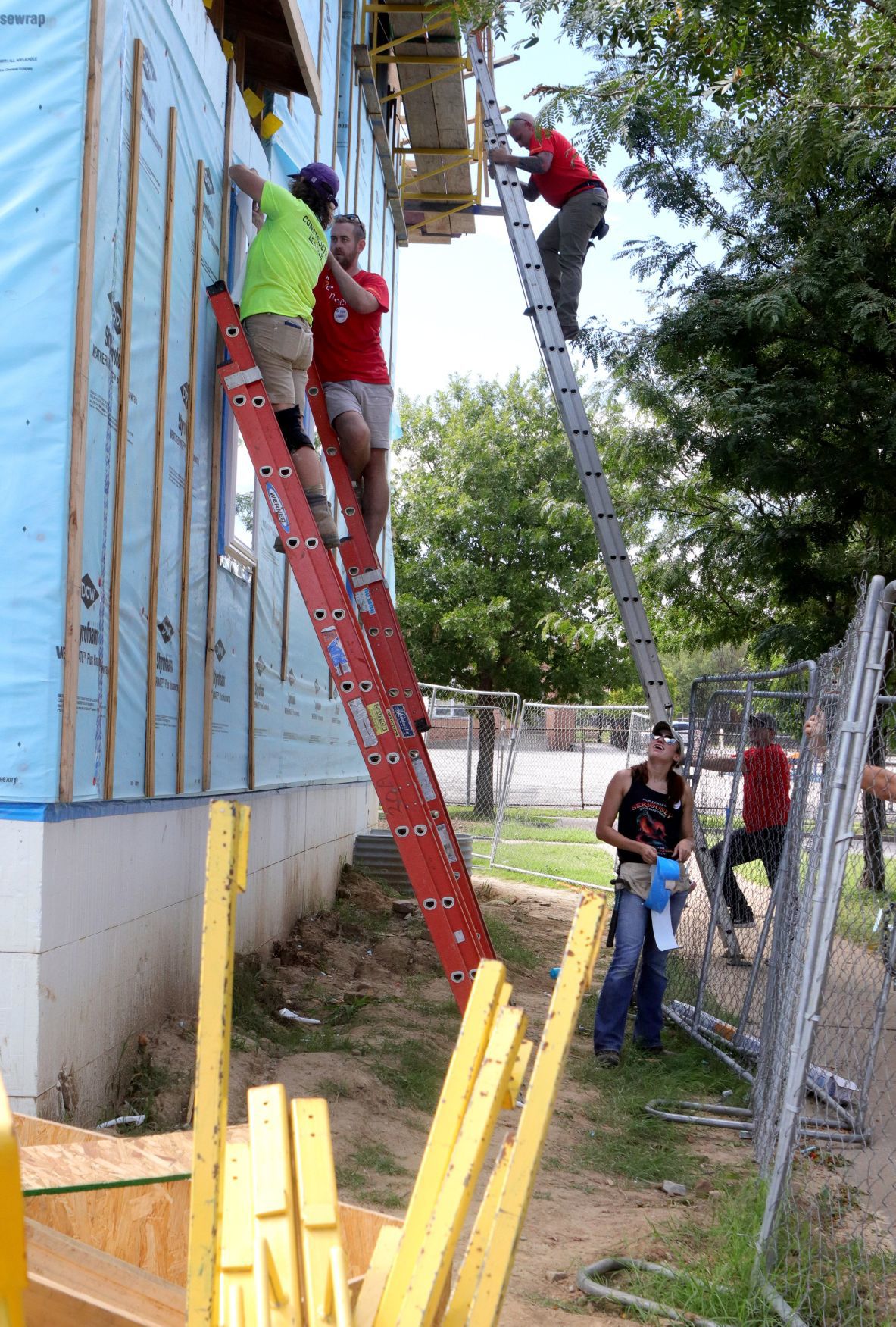 Habitat for Humanity home builders